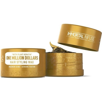 Vosk na vlasy s keratínom IMMORTAL Infuse One million dollars Hair styling wax 150 ml