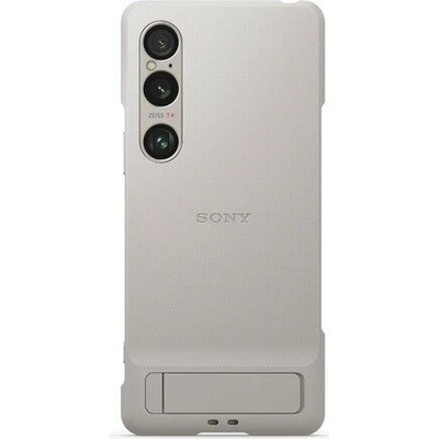 Sony Xperia Stand Cover pro Xperia 1 VI 5G stříbrné – Zboží Mobilmania