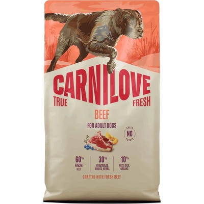 Carnilove True Fresh Dog Adult All Breeds Beef 4 kg