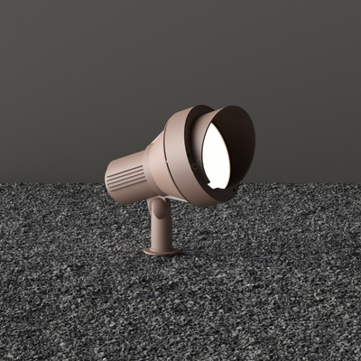 Ideal Lux - Външна лампа TERRA 1xGU10/28W/230V IP65 кафява (ID163727)