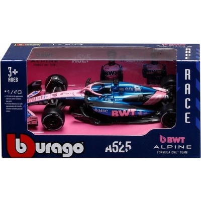 Bburago FORMULE F1 BWT Alpine Team A525 2025 Pierre Gasly model -38257 1:43