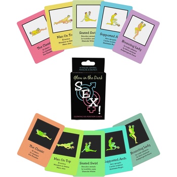 Image 1 of Kheper Games Glow in the Dark Sex! Cards English Version