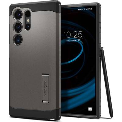 Spigen Гръб Spigen Tough Armor за Samsung Galaxy S24 Ultra - Сив