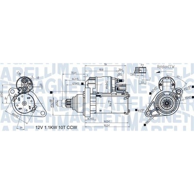 Štartér MAGNETI MARELLI 063721470010