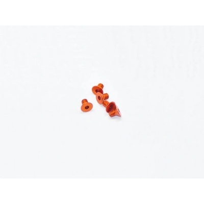 Arrowmax Alu Screw Allen Countersunk M3X5 Orange 7075 5 AM-14CS3005-O