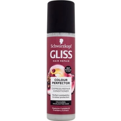 Schwarzkopf Gliss Colour Perfector Express Repair Conditioner възстановяващ и защитен балсам без отмиване за боядисана коса 200 ml за жени