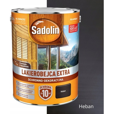 Sadolin Lazura na dřevo EXTRA Eben 5L