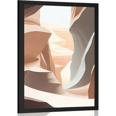 Plakát kaňon v Arizoně - 40x60 no frame