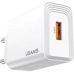 USAMS Зарядно устройство за електрическата мрежа usams t69 usb гнездо 2.1a fehÉr cc326tc01 (cc326tc01)