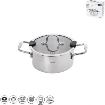Orion Kastrol VENICE s poklicí 1,2 l 16 cm nerezová ocel, 8592381257088