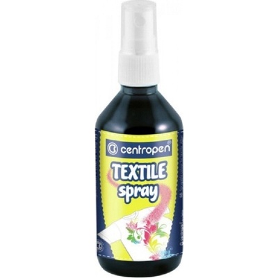 Centropen Barva na textil ve spreji 110 ml černá – Zboží Dáma