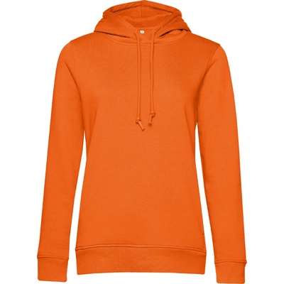 B & C Collection dámská mikina s kapucí Inspire Hooded women oranžová