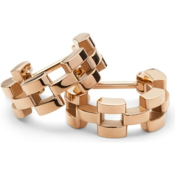 Daniel Wellington Дамски обеци от розова златна стомана Daniel Wellington с 3 връзки Daniel Wellington | Rozov | ЖЕНИ | ONE SIZE