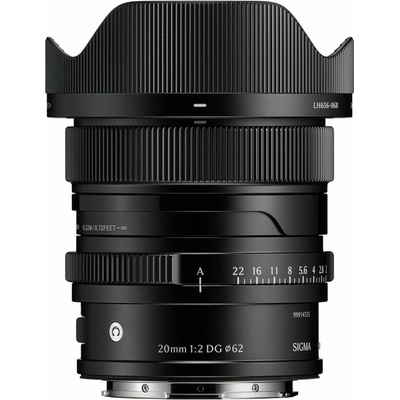 SIGMA 20 mm f/2 DG Contemporary pro L-mount černý