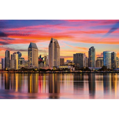 DIMEX ART Флизелинов фототапет център на сан диего 375 x 250 см