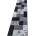 Ayyildiz Тъмносива пътека 80x300 cm Parma - Ayyildiz Carpets (PARMA803009220BLACK)