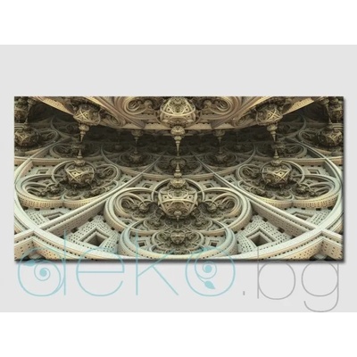 Абстракция в бежово (60014)