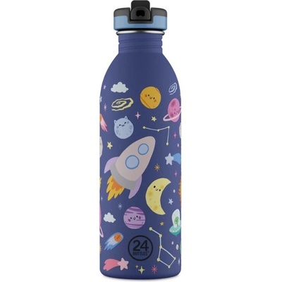 24 Bottles Nerezová dětská láhev Space Friends 500 ml