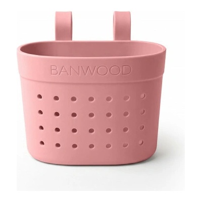 Banwood Silikónový košík Pin & Ride Raspberry