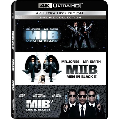 Muži v černém 1-3 kolekce 4K Ultra HD 3BD
