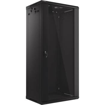 Image 1 of Lanberg Комуникационен шкаф за стена Lanberg 19 27U (600x450), Черен | WF01-6427-10B (WF01-6427-10B)