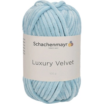 Schachenmayr Luxury Velvet 00053 Baby Blue Плетива прежда (9807592-00053)