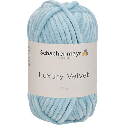 Schachenmayr Luxury Velvet 00053 Baby Blue Плетива прежда (9807592-00053)