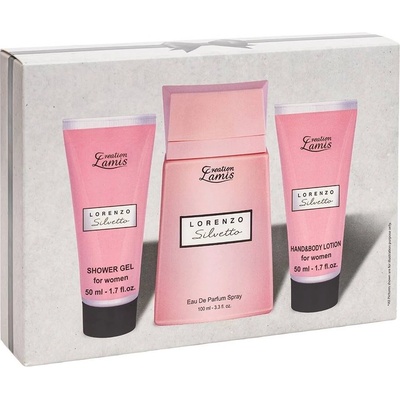 Creation Lamis Комплект Lorenzo Silvetto - Парфюмна вода, Душ гел и Лосион, 100 + 2 х 50 ml