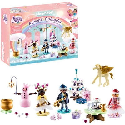 Playmobil Princess 71348 Adventný kalendár Vianoce pod dúhou