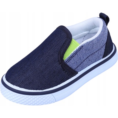 Chlapčenské zasúvacie tenisky tmavomodré