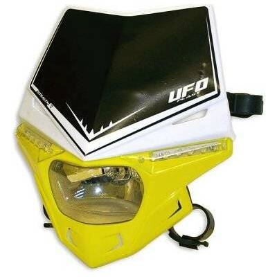 UFO světlomet BICOLOR STEALTH homologovaný LED barva žlutá - VÝPRODEJ