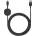 Native Union Night Cable Lightning - здрав плетен кабел за устройства с Lightning порт (черен) (3 метра)