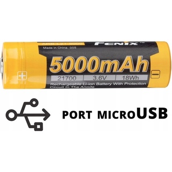 Fenix FE21700USB 5000 mAh 1ks FE0051