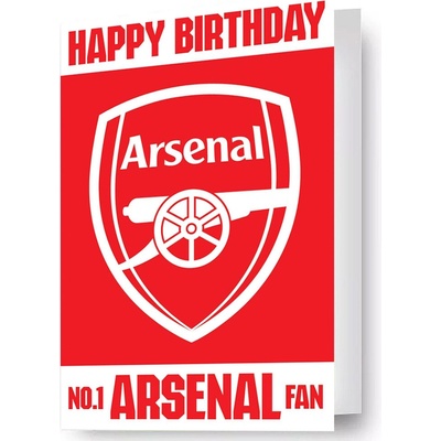 FC Arsenal official FC Arsenal narozeninové přání Lenticular Birthday Card