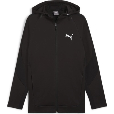 PUMA Поларено горнище с цип Puma Men's EVOSTRIPE Full Zip Fleece Fabric - Puma Black