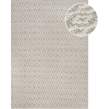 Flair Rugs Сив и бежов вълнен килим , 120 x 170 cm Dream - Flair Rugs (503119370982)