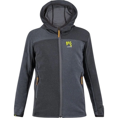Karpos dětská mikina Nuvolau Kid Full-zip černá