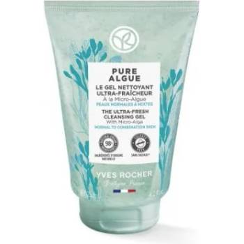 Yves Rocher Pure Algue Ultra Fresh Cleansing Gel - Измиващ гел за лице 125мл