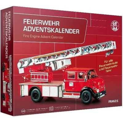 Adventný kalendár Franzis adventný kalendár Mercedes-Benz Hasičské auto so zvukom 1:43 67206