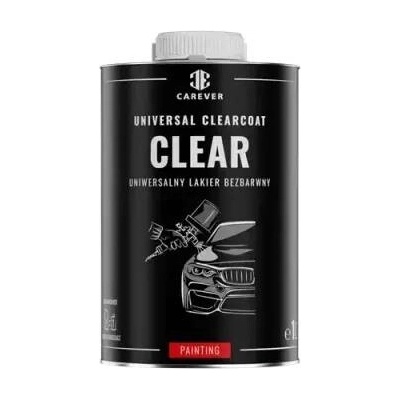 NOVOL CAREVER CLEAR - 2K průhledný lak s vysokým leskem 1L