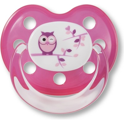 Baby-Nova Бебешка силиконова залъгалка силикон Baby Nova, розова (28227)