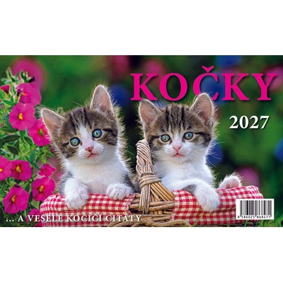 stolní KOČKY 2027