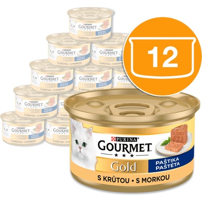 Gourmet Gold morčacia paštéta 12x 85 g