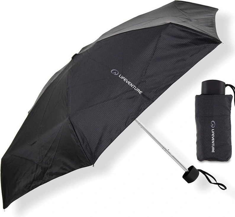 Tohle je absolutní vítěz srovnávacího testu - produkt LifeVenture Trek Umbrella Medium lehký a odolný black