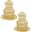 NIP Каучукови биберони NIP - Anti-colic vent, flow S, 0-6 м, 2 броя (4000821330009)