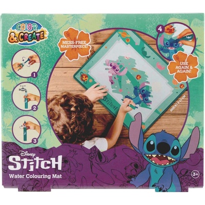 Alltoys Kreatívna podložka na vodné maľovanie Stitch