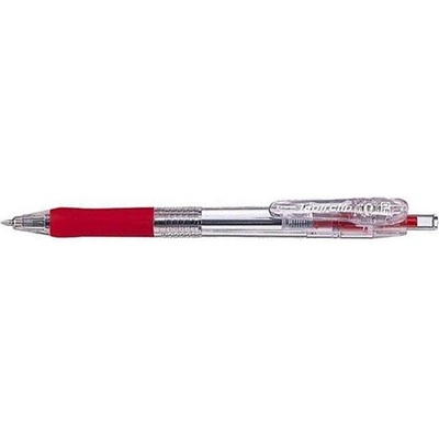 Zebra Химикалка ZEBRA Tapli Clip 0, 5 мм червена 38333-10 (38333)