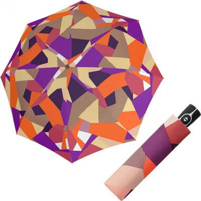 Doppler Fiber Magic Bold dámský plně automatický deštník tm.oranžový