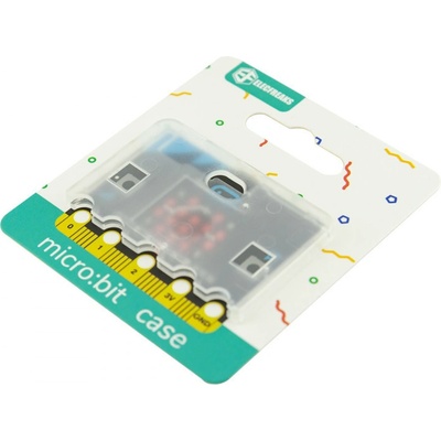 Elecfreaks Pouzdro pro micro:bit V2 průhledná bílá