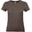 B&C Collection B&c 190 / Дамска тениска от плътен памук - кафява l (01004t14503)